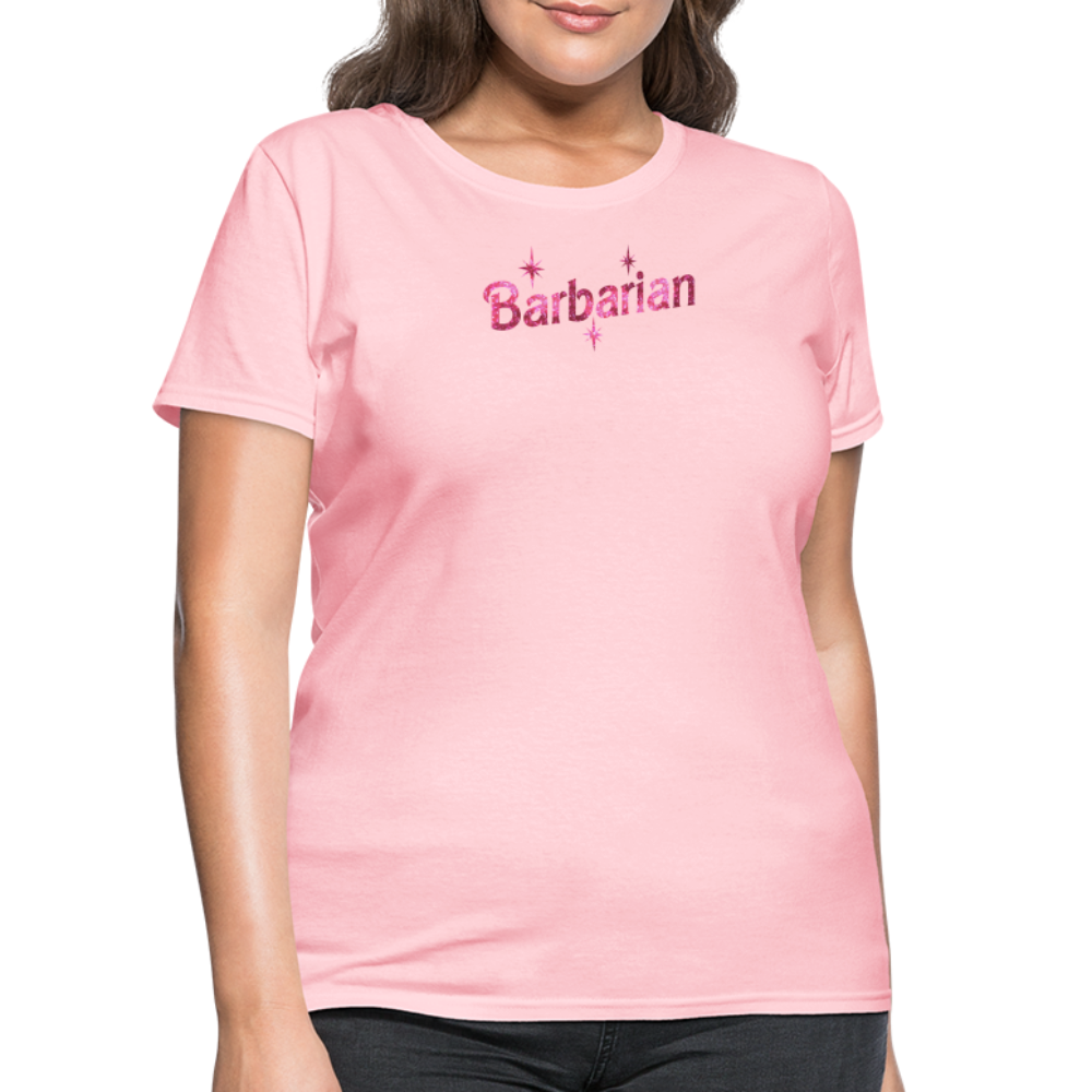 Dungeon GrandMaster® Barbarian Sparkle T-Shirt - pink