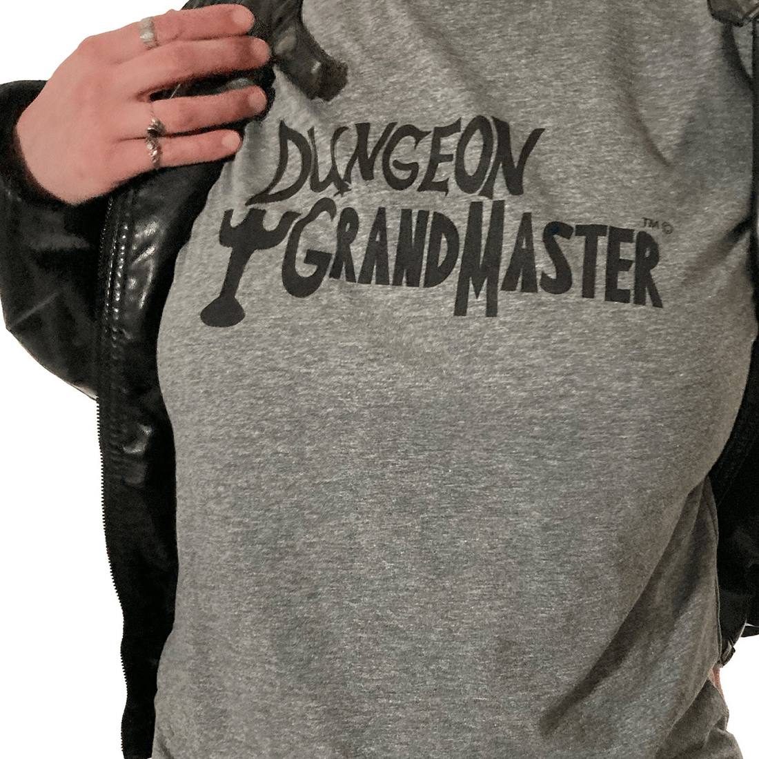 Black Logo T-Shirt | Tshirts For Teens | Products Dungeon GrandMaster