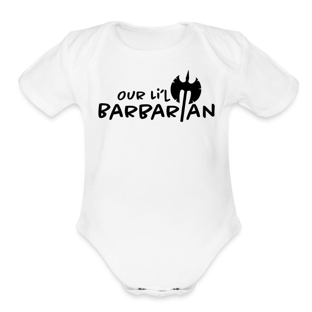 Our Li'l Barbarian Bodysuit | Baby Bodysuit | Dungeon GrandMaster
