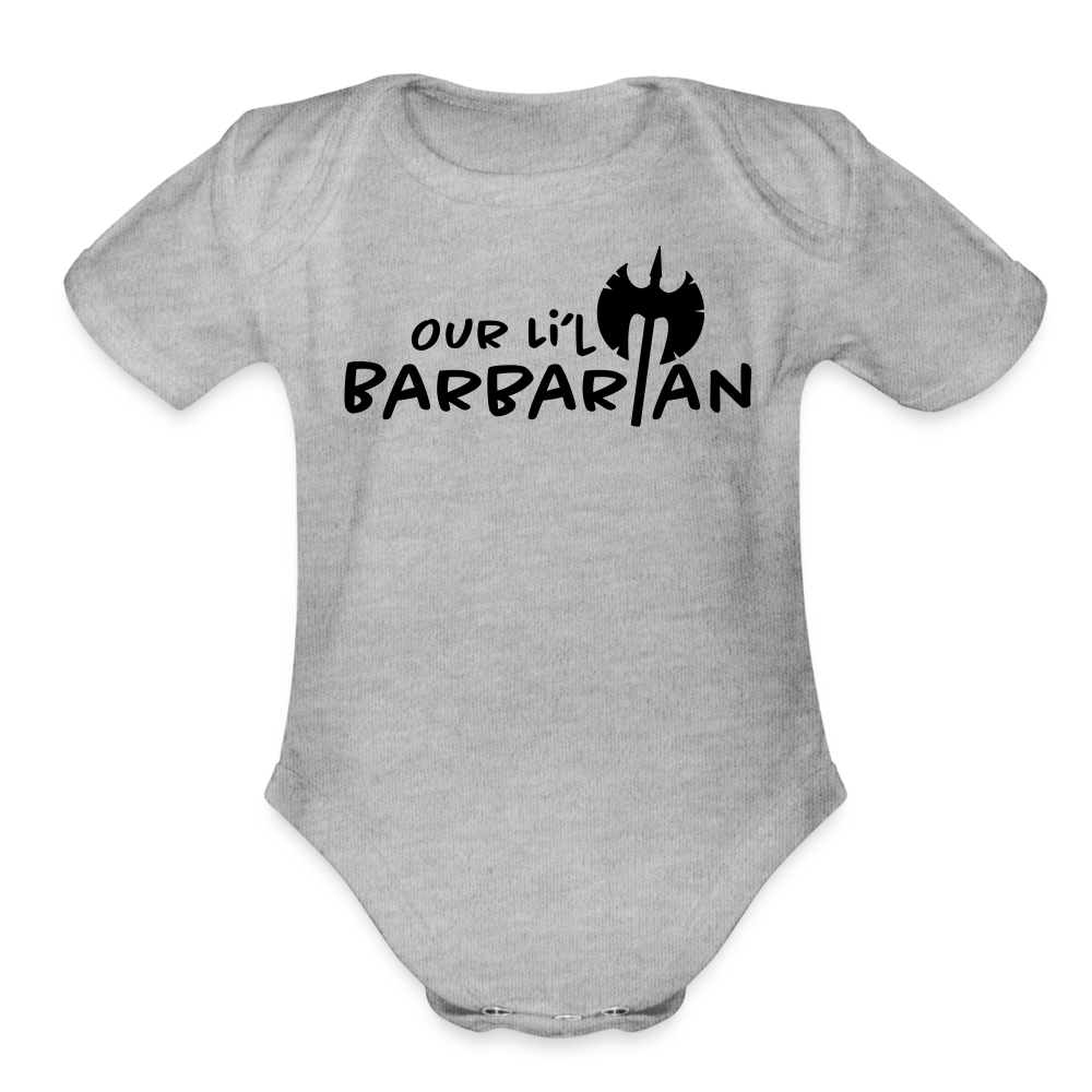 Our Li'l Barbarian Bodysuit | Baby Bodysuit | Dungeon GrandMaster