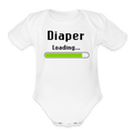 Diaper Loading Bodysuit | Baby Organic Bodysuit | Dungeon GrandMaster