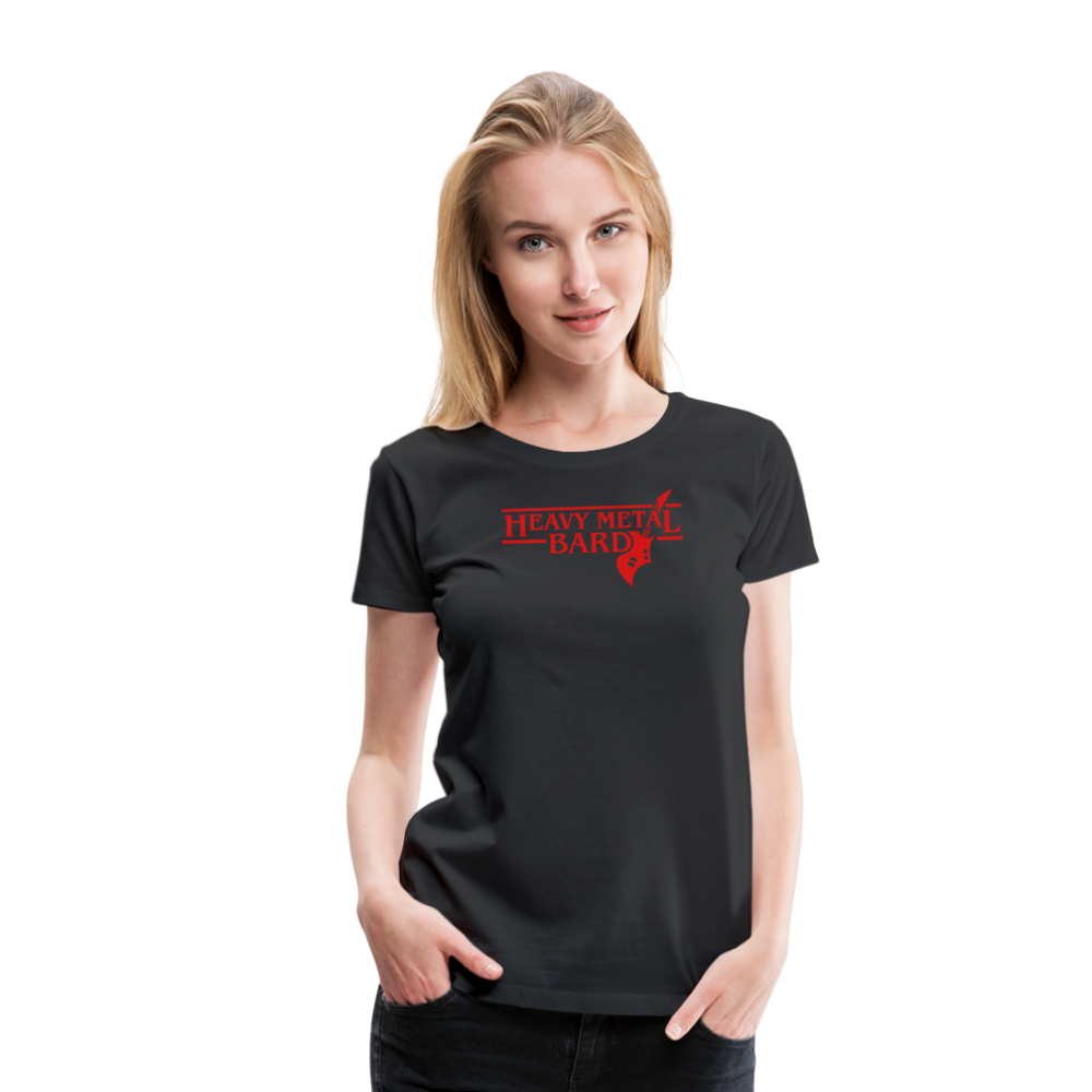 Dungeon GrandMaster® Women's Heavy Metal Bard T-Shirt - black