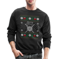 Dungeon GrandMaster® Merry Critmas Ugly X-mas Sweater - black