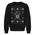 Dungeon GrandMaster® Merry Critmas Ugly X-mas Sweater - black