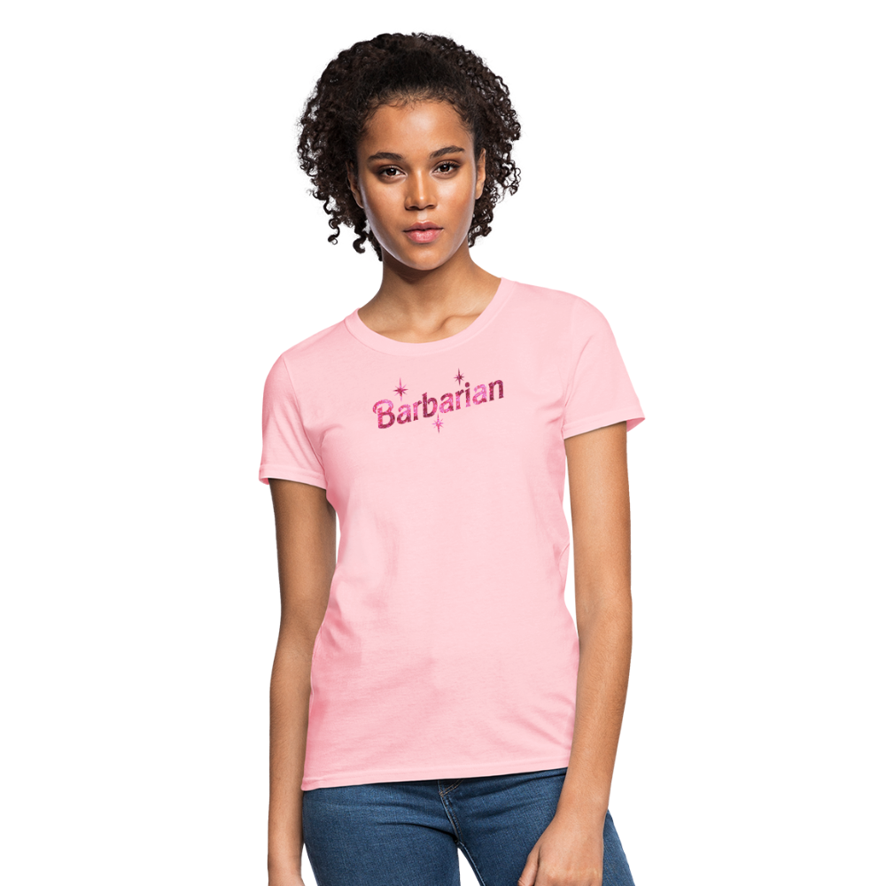 Dungeon GrandMaster® Barbarian Sparkle T-Shirt - pink