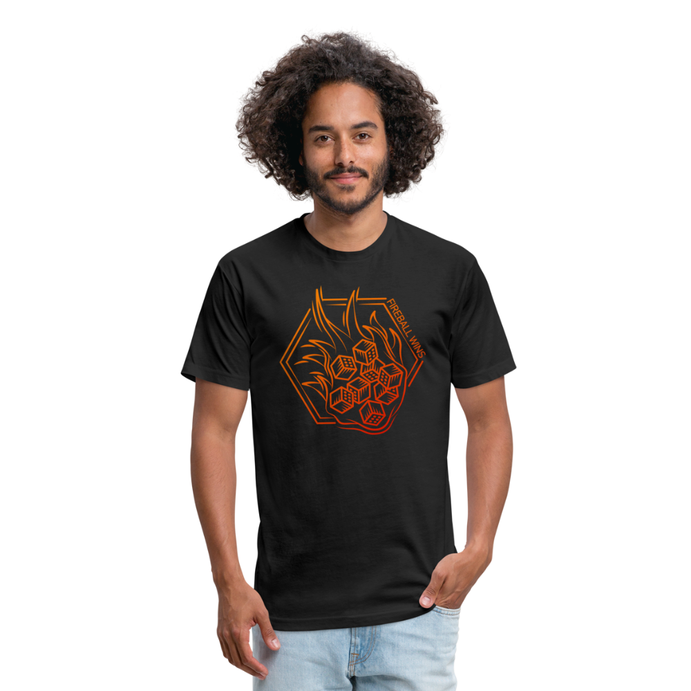 Dungeon GrandMaster® Fireball Wins T-Shirt - black