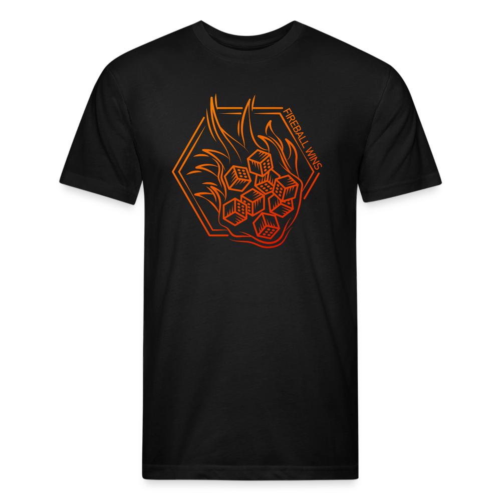 Dungeon GrandMaster® Fireball Wins T-Shirt - black