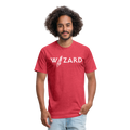 Dungeon GrandMaster® Wizard T-shirt - heather red