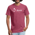 Dungeon GrandMaster® Wild Mage T-Shirt - heather burgundy