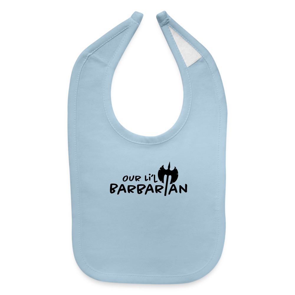 Our Li'l Barbarbian Bib |  Baby Bib Gift | Dungeon GrandMaster