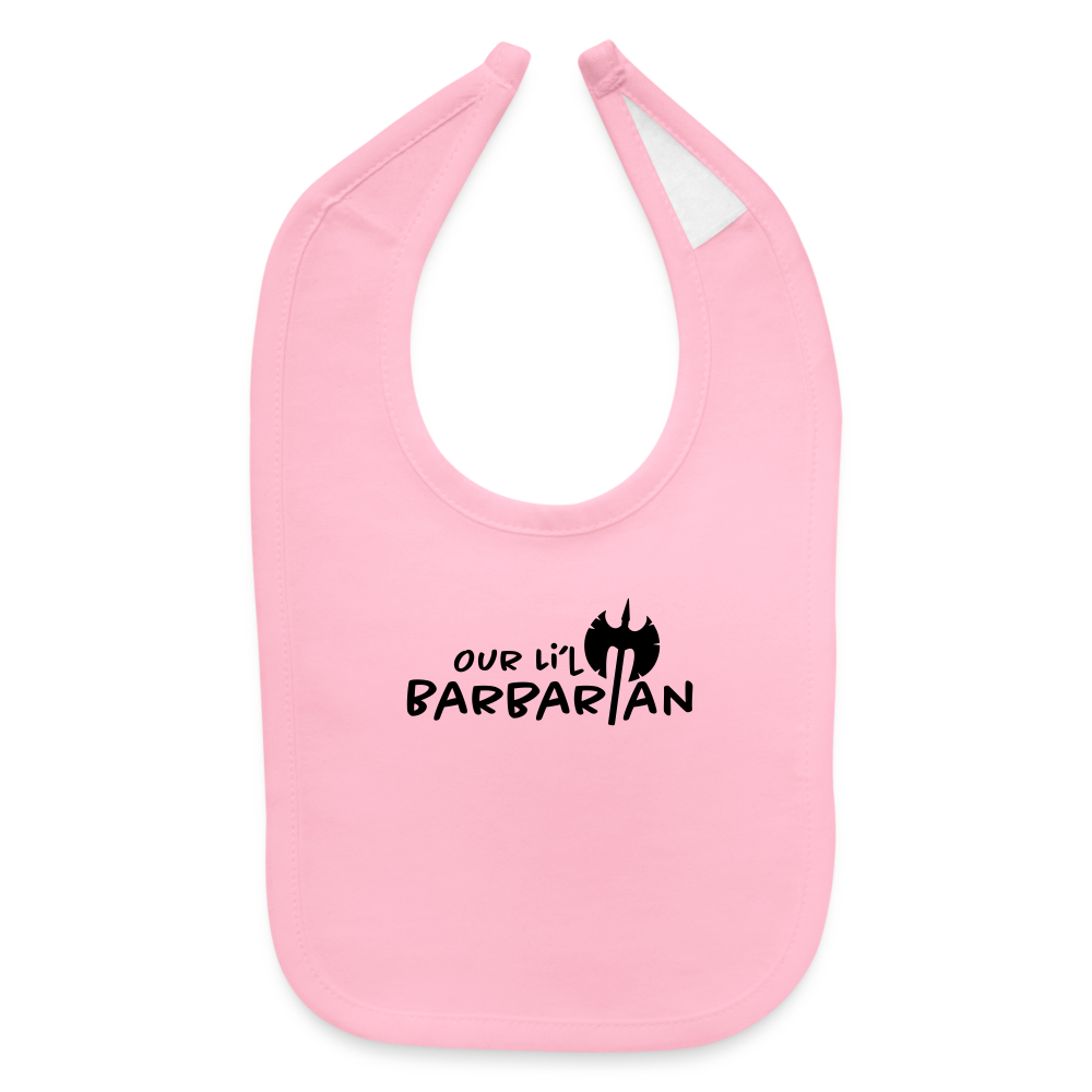 Our Li'l Barbarbian Bib |  Baby Bib Gift | Dungeon GrandMaster