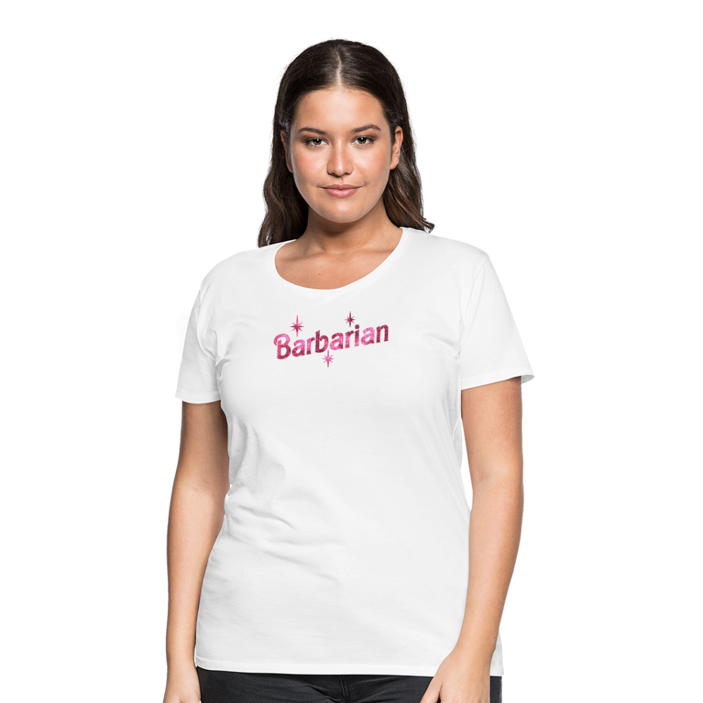 Barbarian Glitter T-Shirt | Women DnD Tee | Dungeon Grandmaster