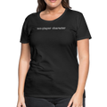 Dungeon GrandMaster® Women's Non-Player Character T-Shirt - black